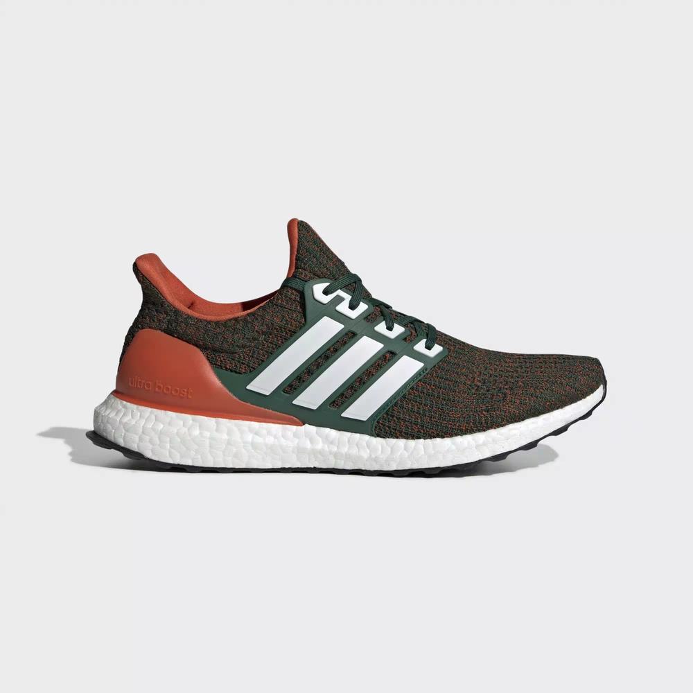 Adidas Ultraboost Tenis Para Correr Verdes Para Hombre (MX-52135)